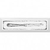 NT/B25/9001 Knife чёрный 8.5*28.5 керам.декор